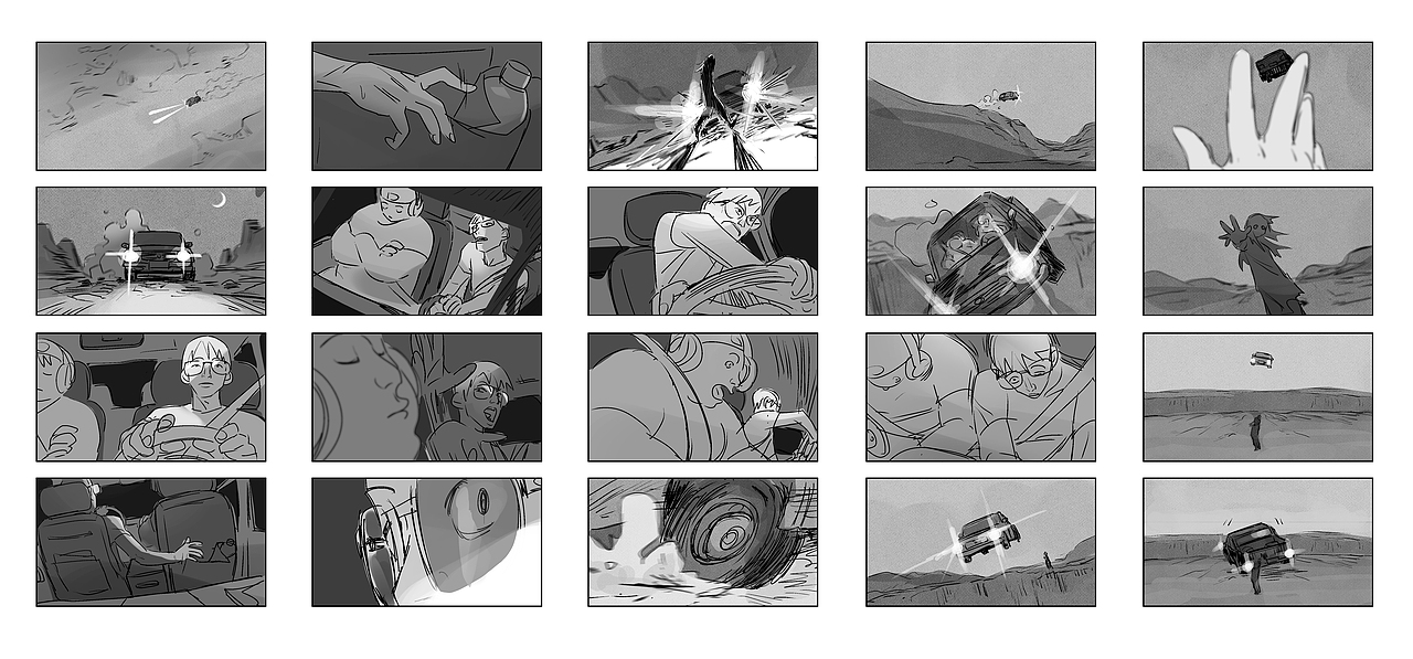 故事板习作（图ZMzU3MDg4MDAw） - 设定/分镜 - 站酷设计师苏小五Litfive原创素材 - 站酷ZCOOL