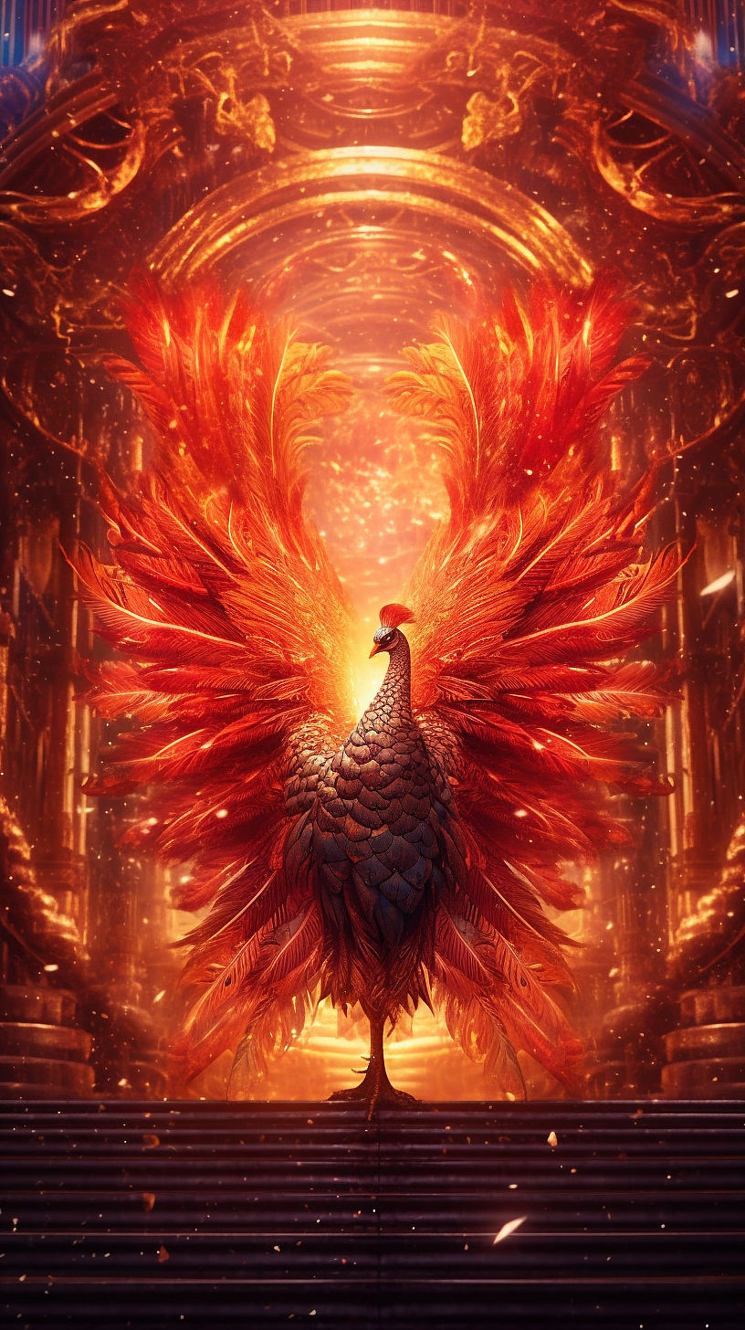 中国古代神兽系列-凤凰（图ZMzQ0ODM0OTM2） - 创作习作 - 站酷设计师艺舟1014原创素材 - 站酷ZCOOL