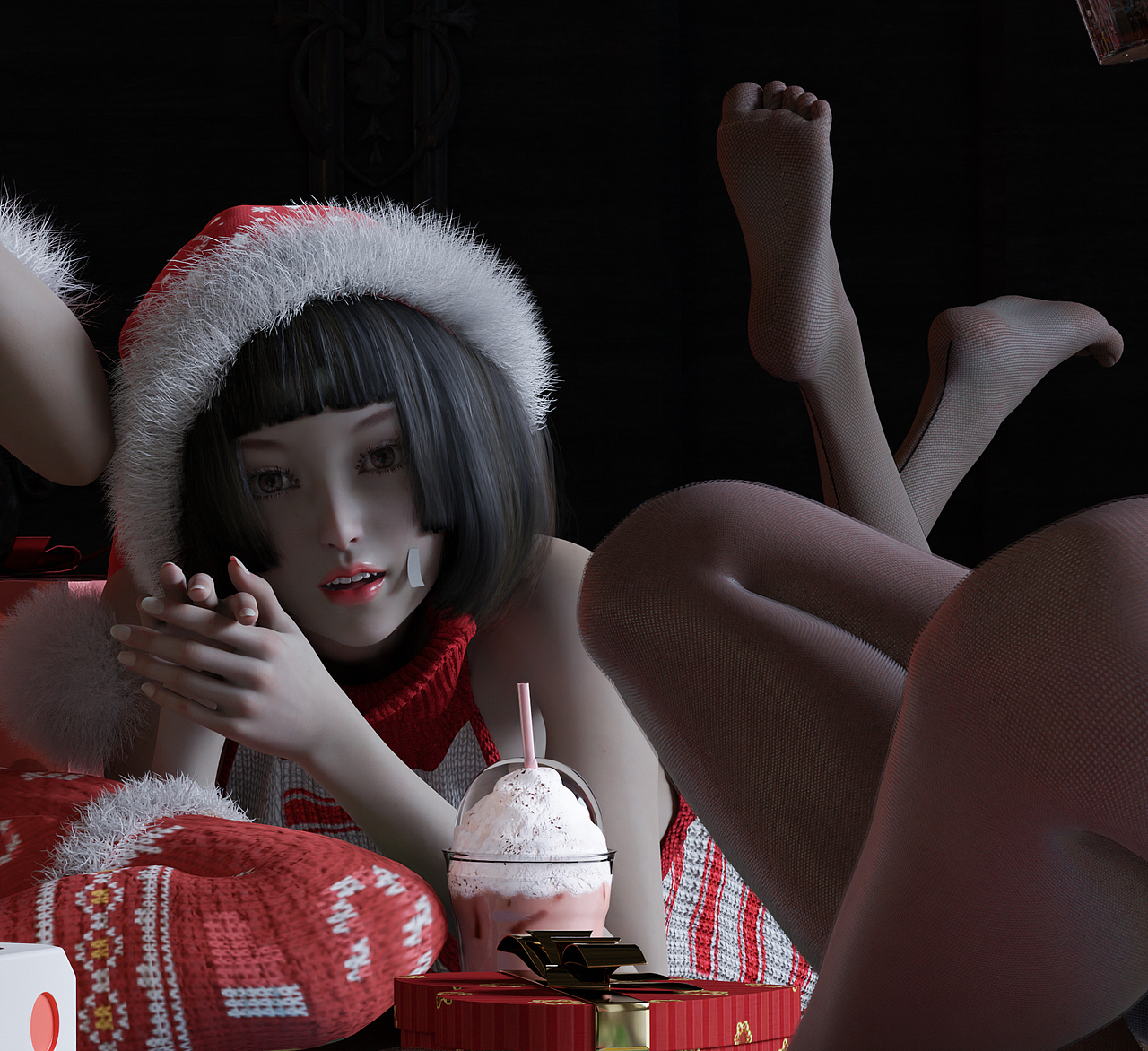 圣诞贺图（图ZMzI2MTkyNzg0） - 概念设定 - 站酷设计师Lozyu原创素材 - 站酷ZCOOL