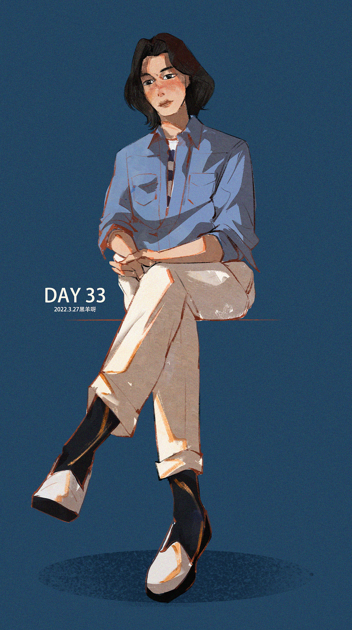 【人物隔日涂】26-50（图ZMjk5NzkwMTY0） - 创作习作 - 站酷设计师黑羊呀原创素材 - 站酷ZCOOL