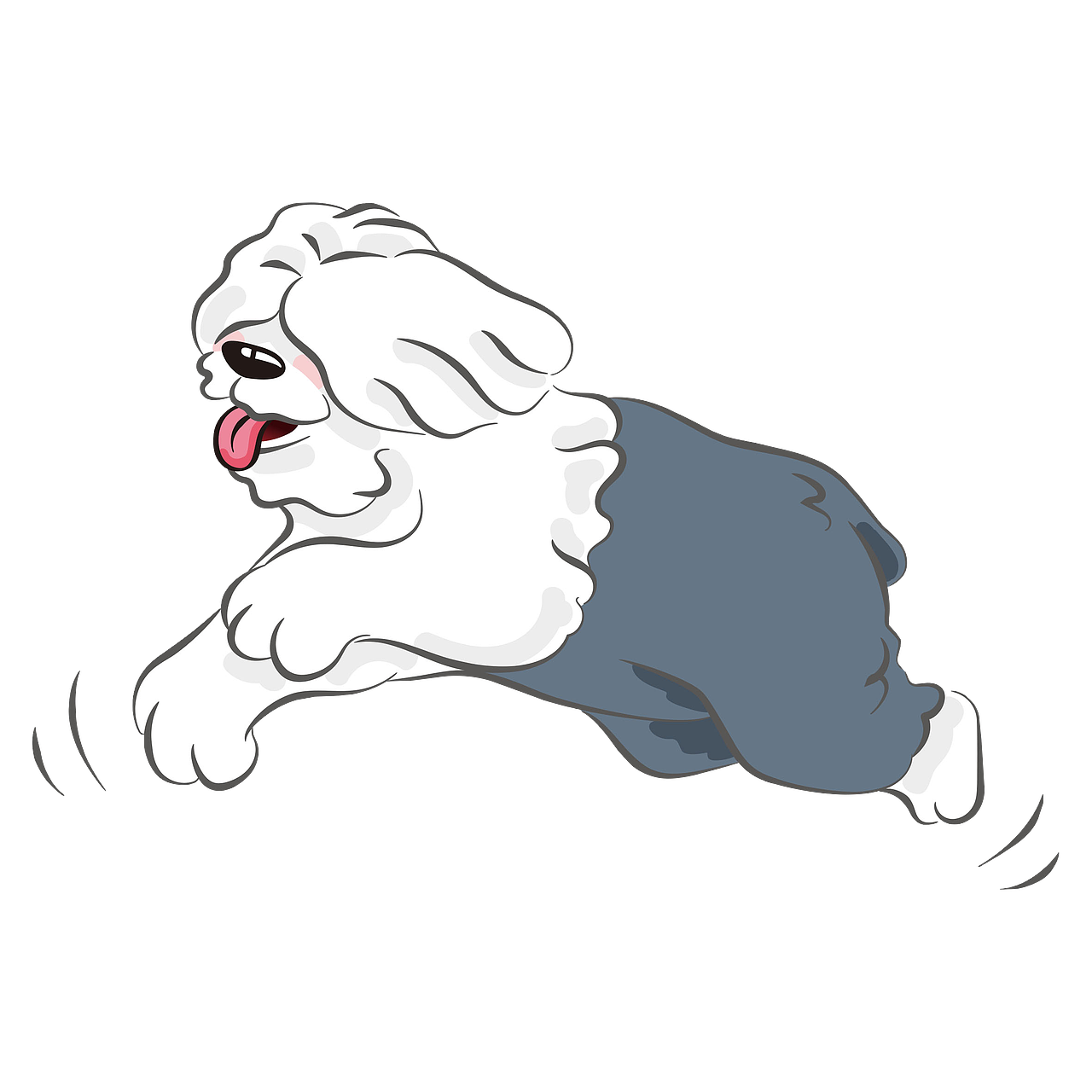 英国复古牧羊犬