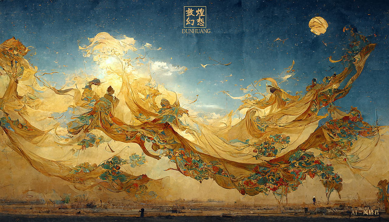 《敦煌幻想》ai概念设计