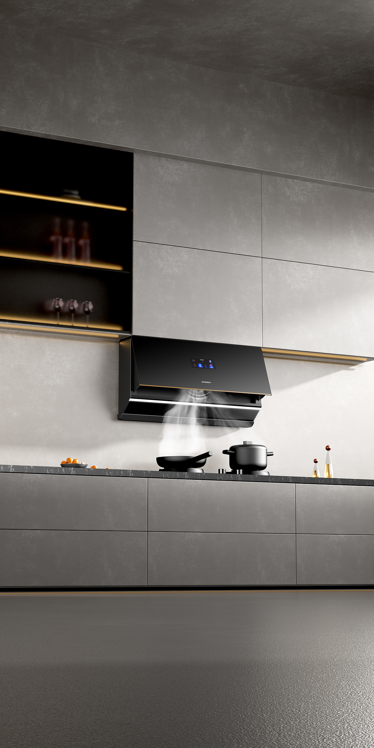 记录一波 烟机+灶具+集成灶+净水器 渲染与详情都有（图ZMzQwOTUzODY4） - 电商 - 站酷设计师打杂小弟原创素材 - 站酷ZCOOL