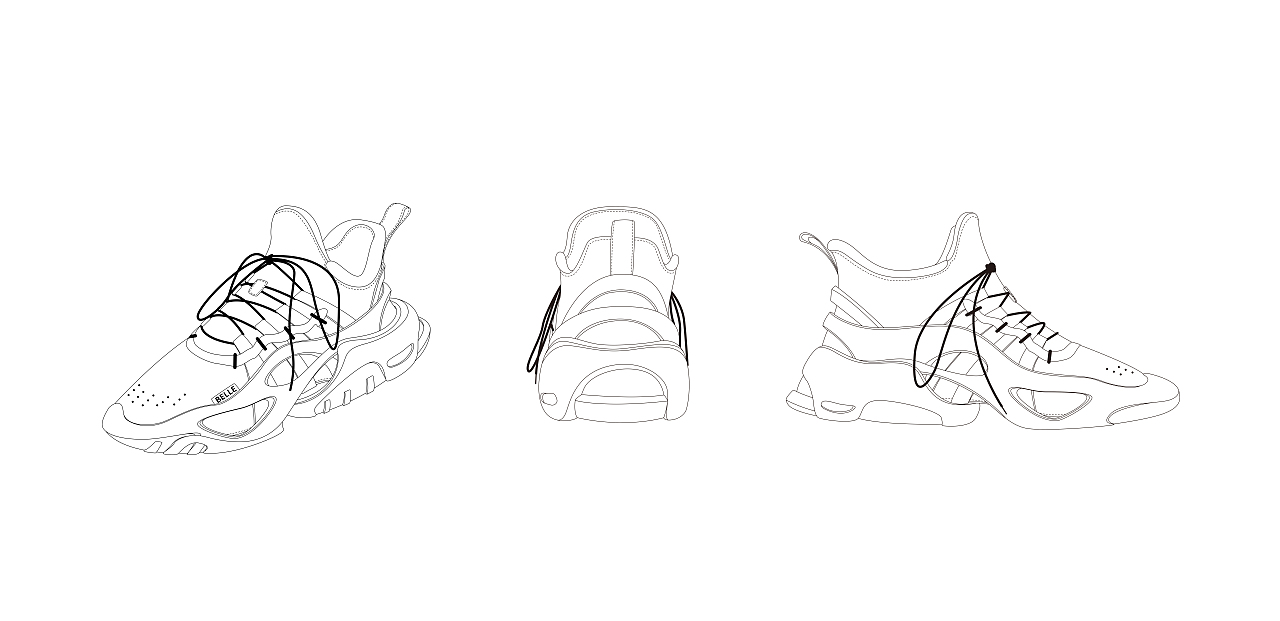 【机能风少女】-时空履行者（图ZMzEyODY4NTE2） - 鞋履设计 - 站酷设计师白獅原创素材 - 站酷ZCOOL