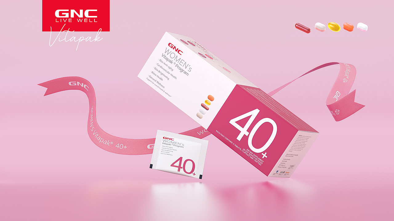 GNC健安喜 Vitapak 男女每日营养包