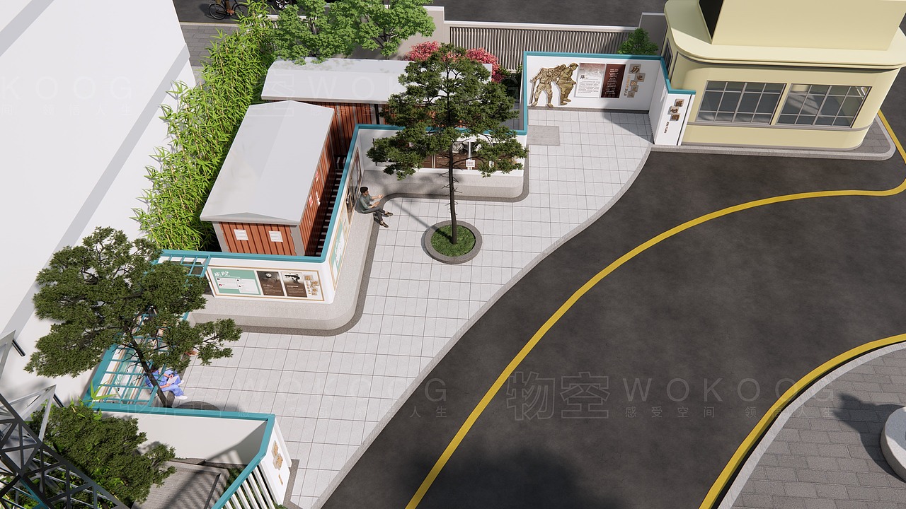 某医院文化—园地部分