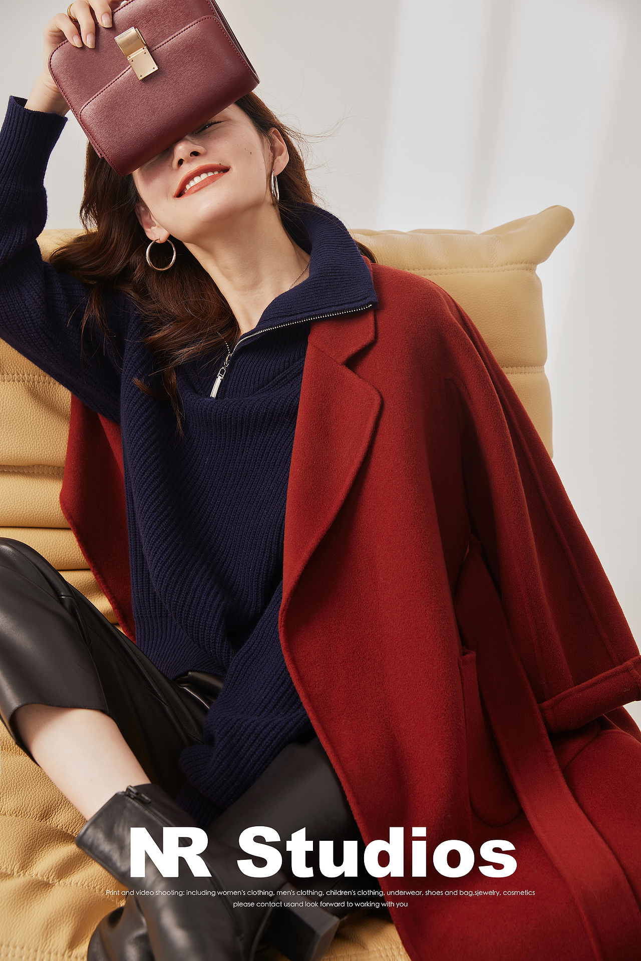 女装品牌丨冬装拍摄—— 杭州宁人视觉出品（图ZMzIwOTA2MzU2） - 时尚/艺术摄影 - 站酷设计师宁人视觉原创素材 - 站酷ZCOOL