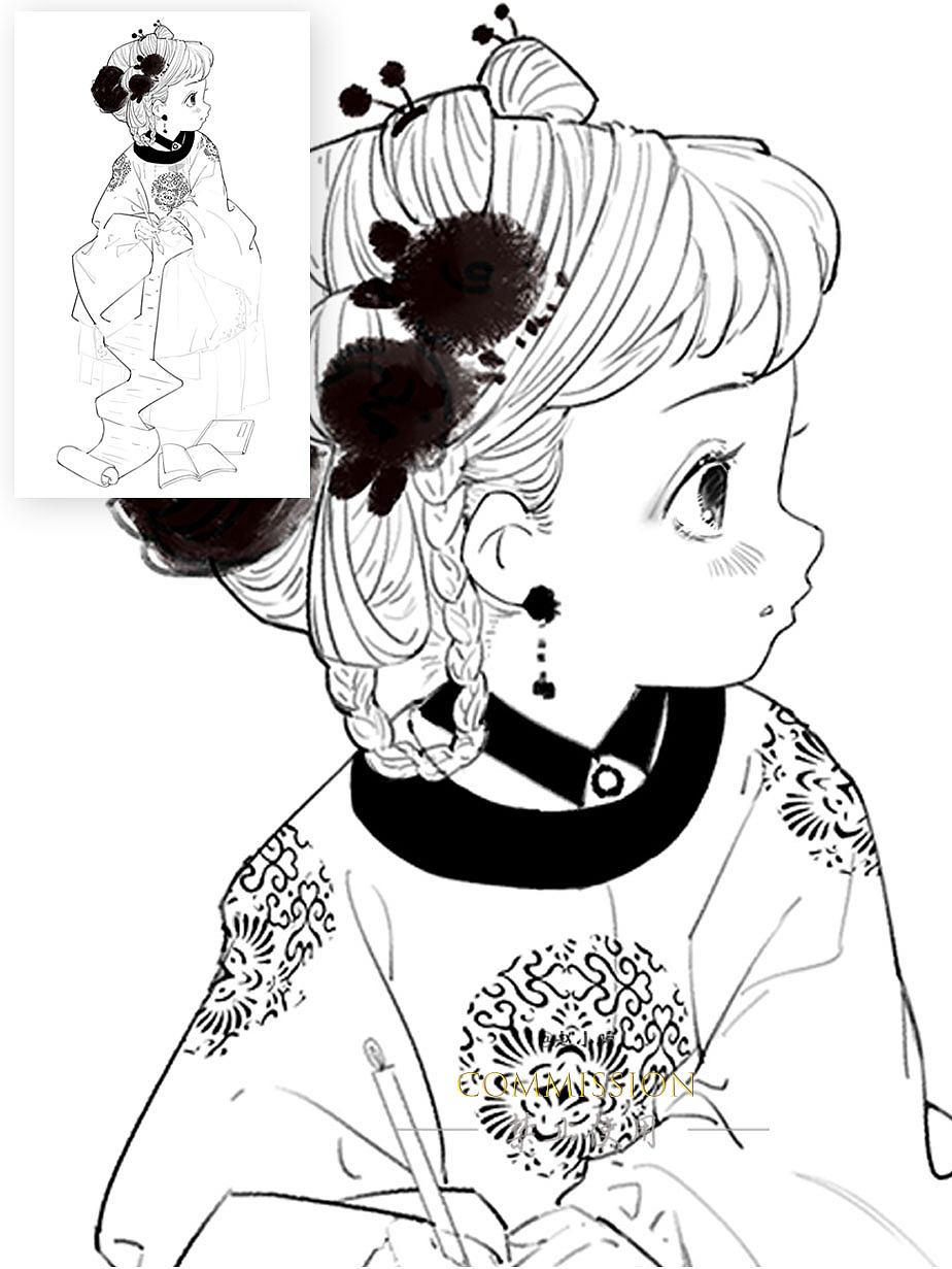 古风小女孩 | 又画了10位啦