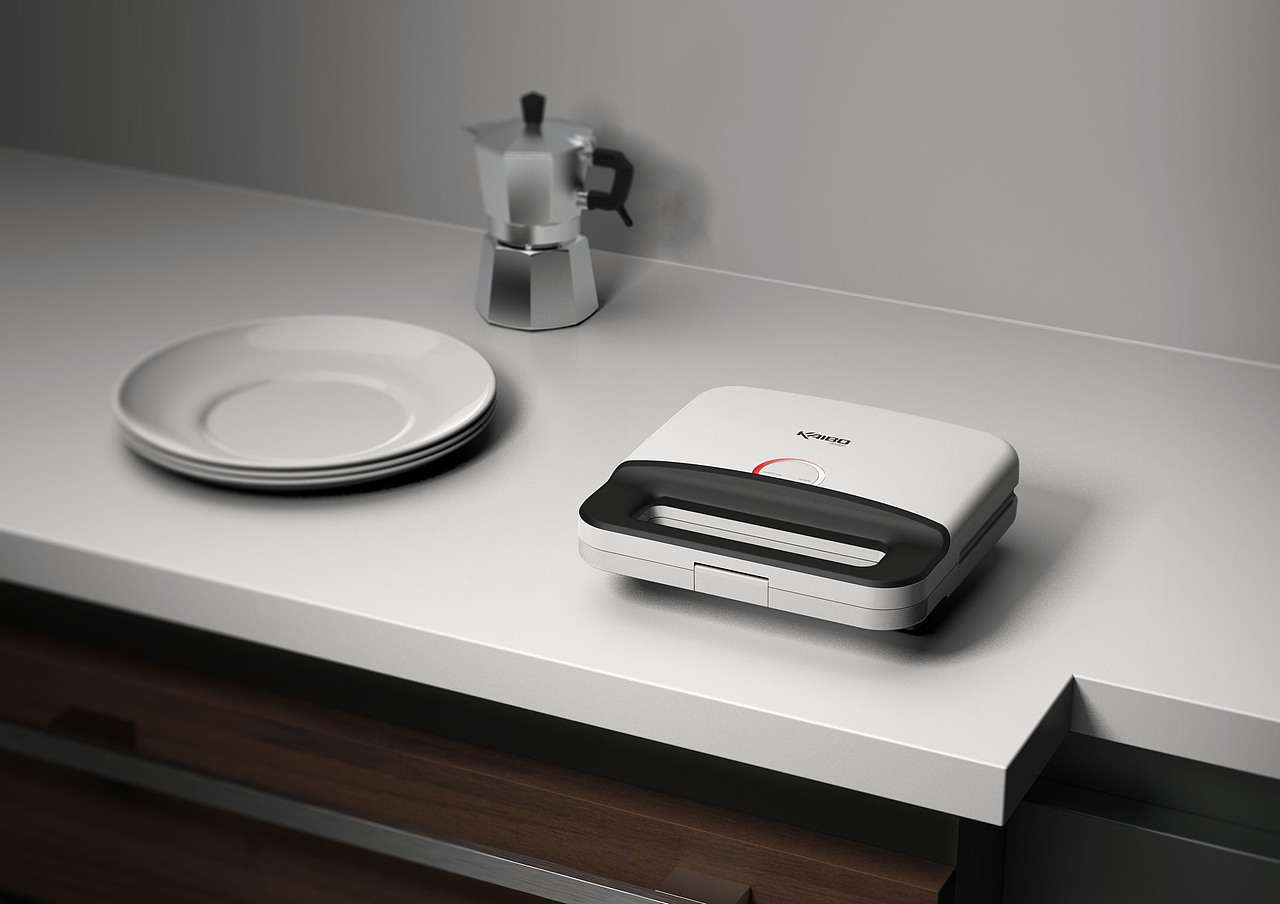 sandwich maker design/三明治机设计（图ZMzA4NzYyMjIw） - 生活用品 - 站酷设计师Guoooooooo原创素材 - 站酷ZCOOL