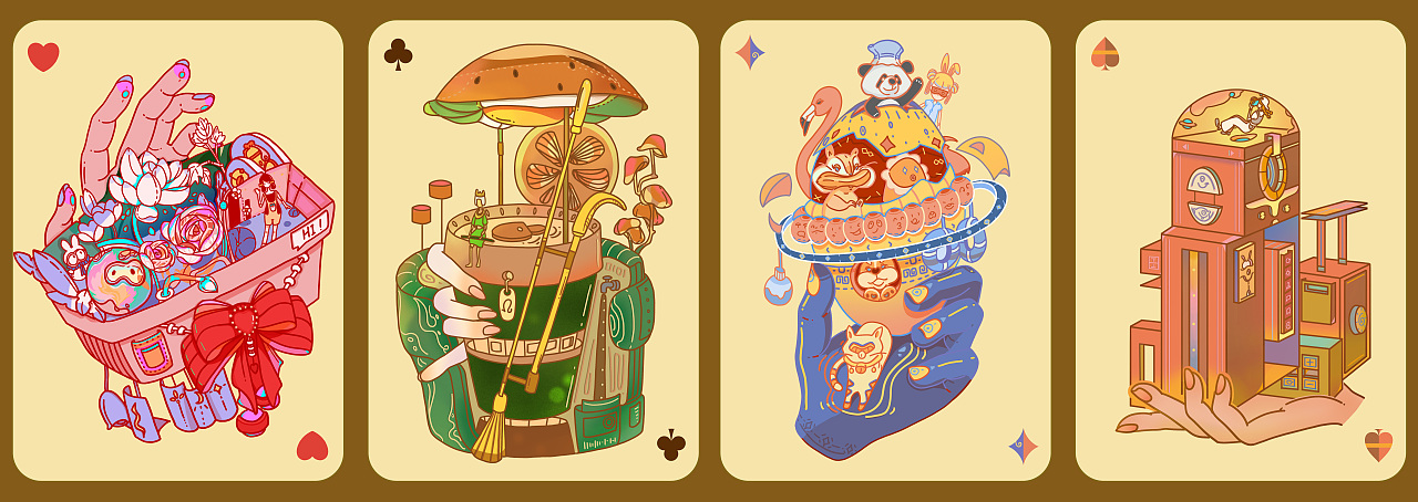 指尖生活-创意扑克