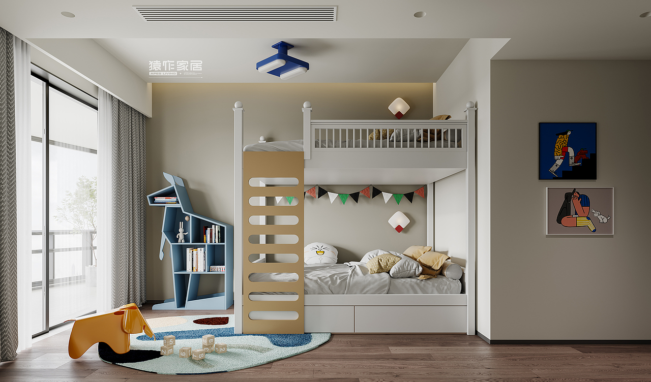 猿厂焕装 | 珠江 颐德公馆（图ZMzUxMDEyMzIw） - 家装设计 - 站酷设计师屿合传世空间设计原创素材 - 站酷ZCOOL