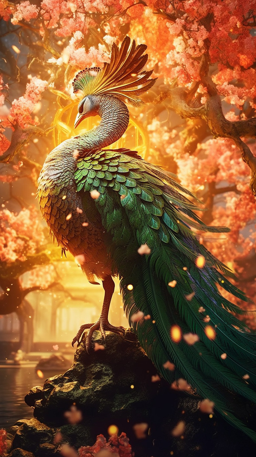 中国古代神兽系列-凤凰（图ZMzQ0ODM1MjYw） - 创作习作 - 站酷设计师艺舟1014原创素材 - 站酷ZCOOL