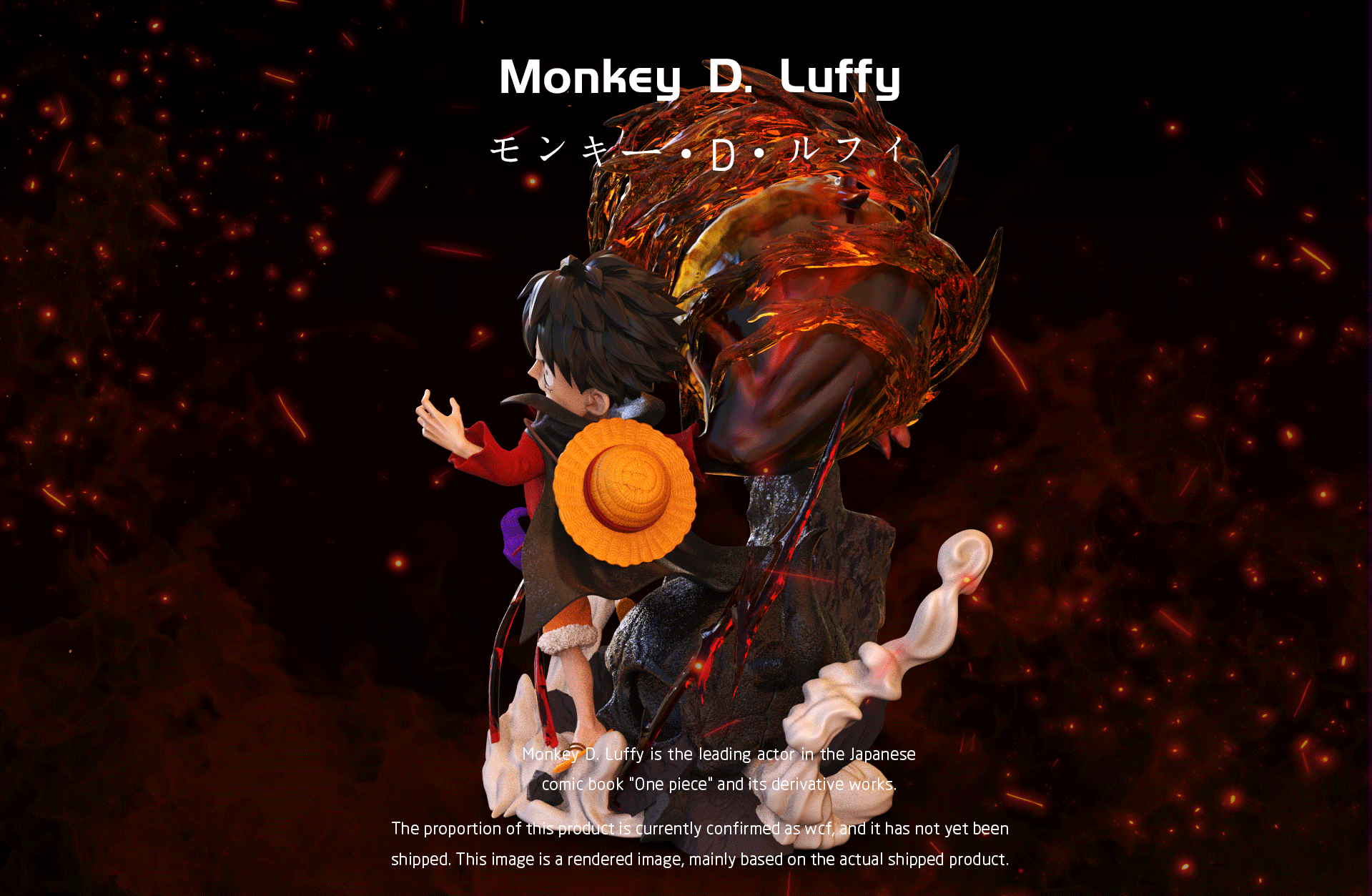 海贼王｜业火路飞WCF比例鬼岛战斗场景（图ZMzM1MzQ2OTg0） - 玩具 - 站酷设计师师兄超人原创素材 - 站酷ZCOOL