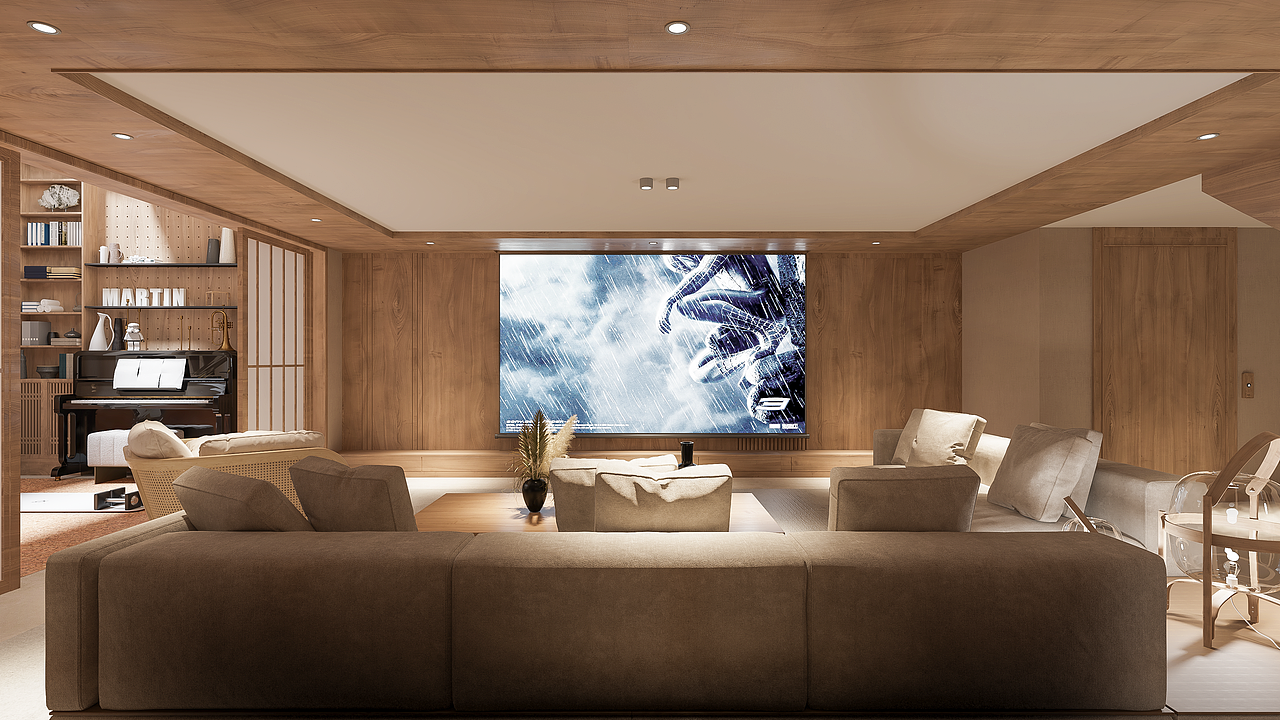 日式原木风 极简