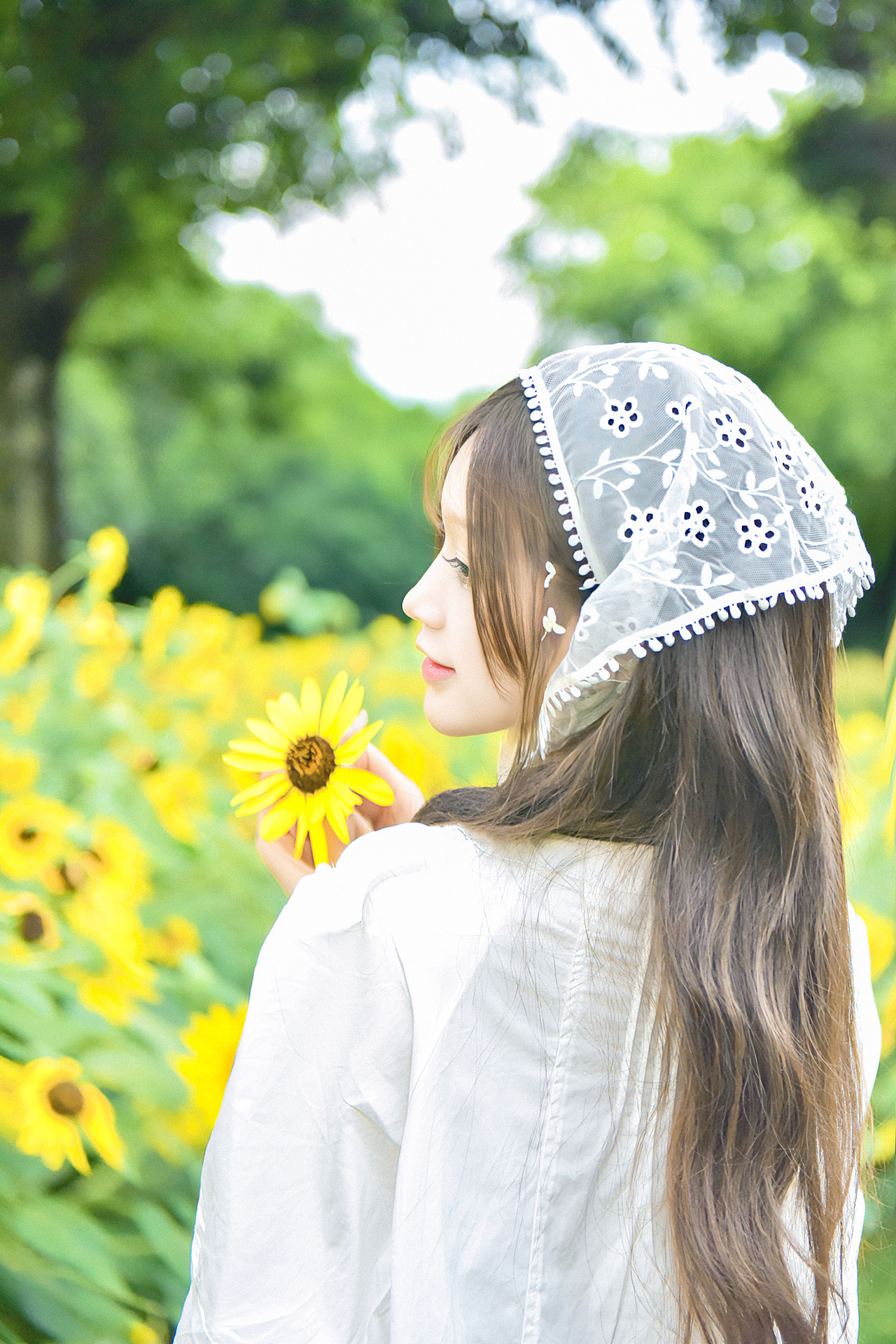 向日葵🌻（图ZMzQ1NzAzNDMy） - 人像摄影 - 站酷设计师伤心的鱼鱼鱼原创素材 - 站酷ZCOOL