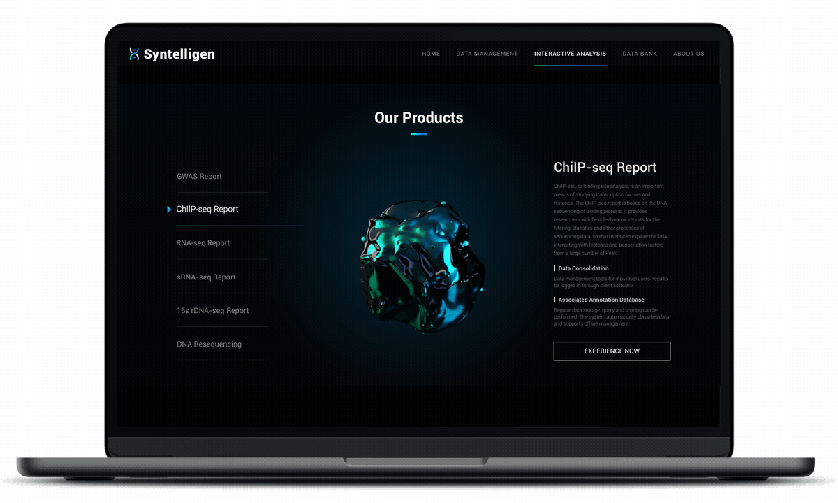 基因云计算门户设计