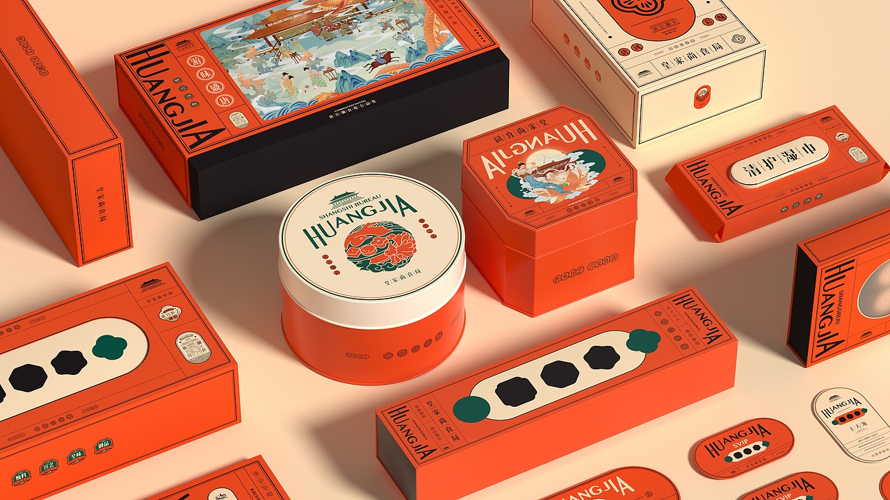 所喜作品:皇家尚食局品牌视觉升级(图ZMzEyODIyOTc2) - 品牌 - 站酷设计师所喜原创素材 - 站酷ZCOOL