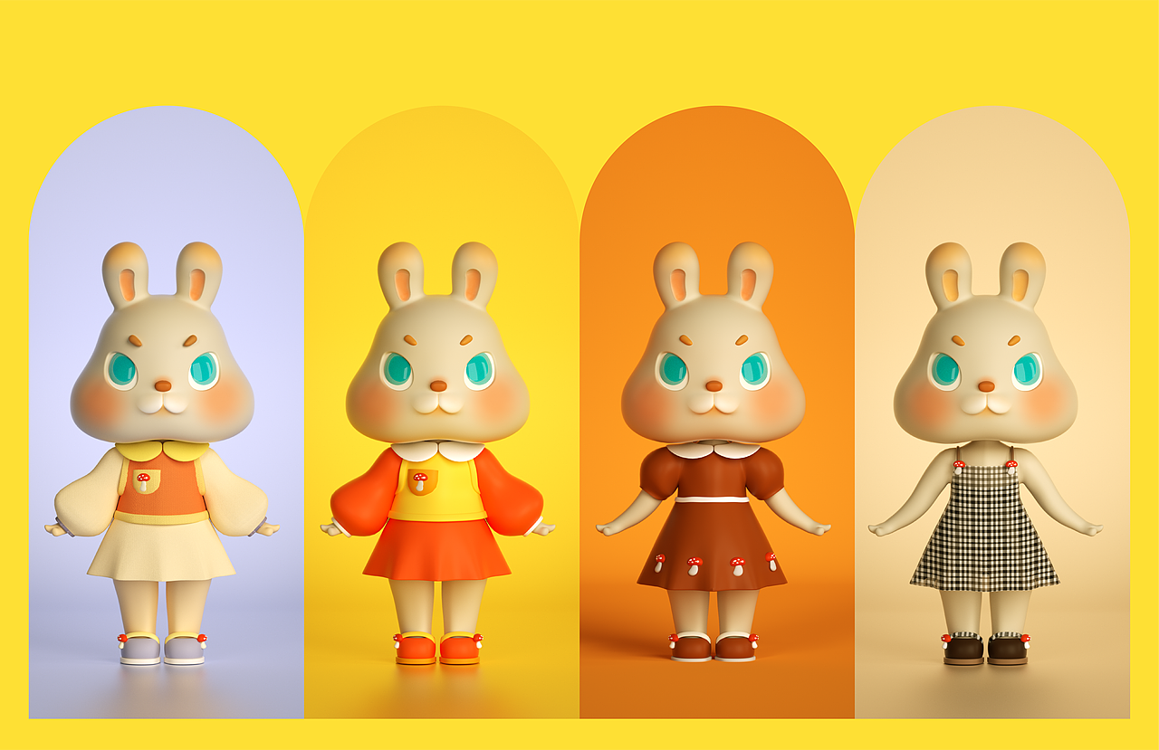 Tooya兔牙 | 兔子IP设计