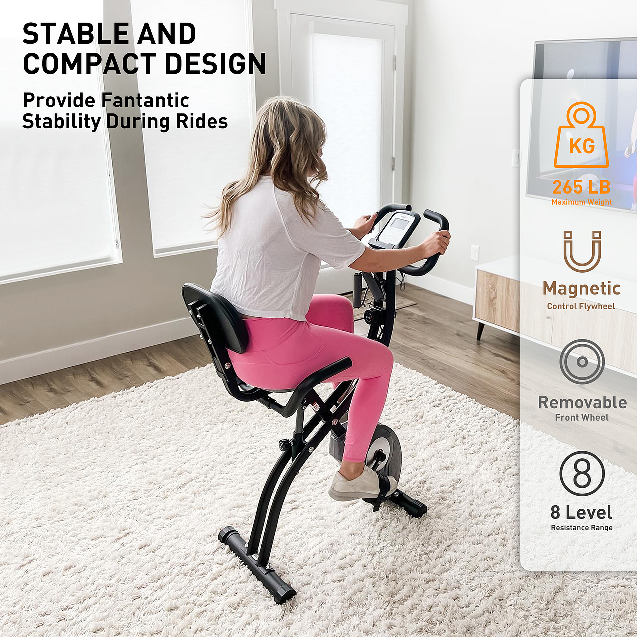 单车系列—— Foldable exercise bike 2