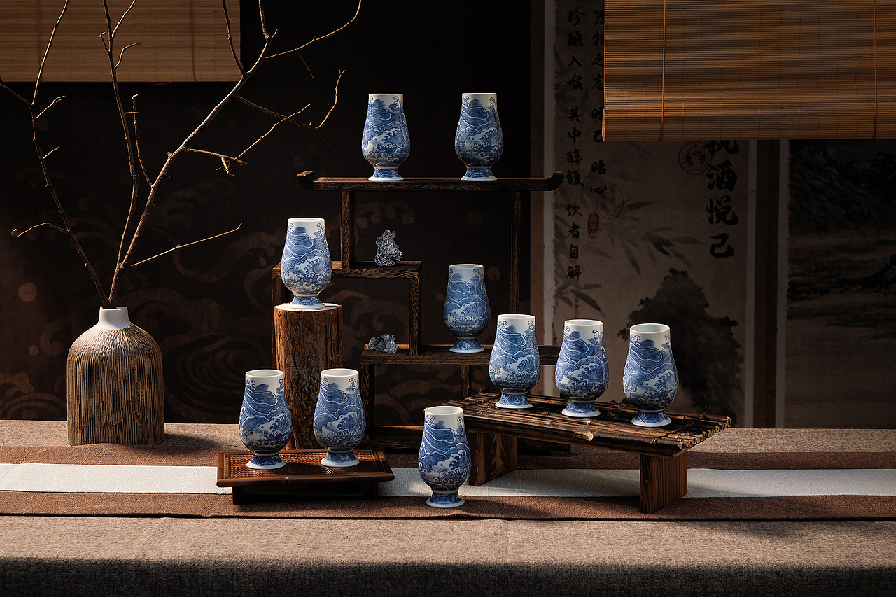 罗曼湖珍藏手作品鉴杯