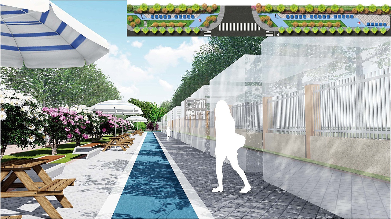 道路绿化景观设计方案 退界绿化 防护绿地（图ZMzI3NjAwODYw） - 景观设计 - 站酷设计师九渊鲤JYL原创素材 - 站酷ZCOOL