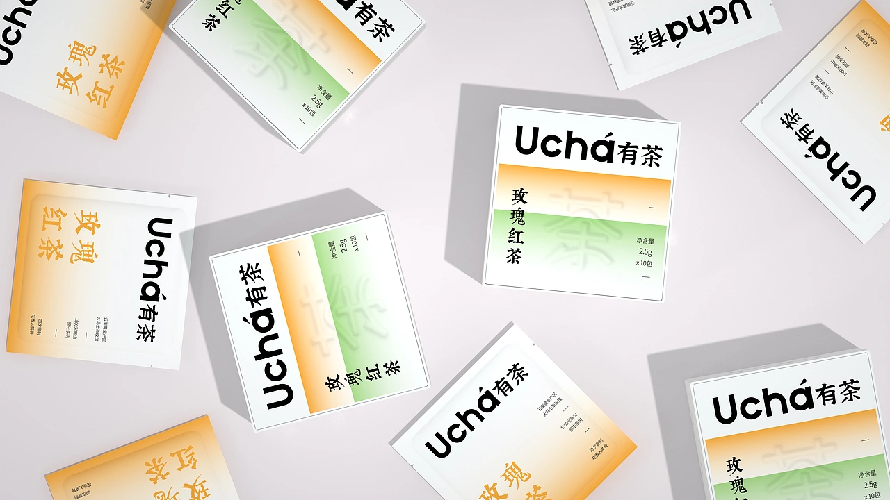 尚智&times;有茶｜玫瑰红茶概念包装｜饮品包装设计