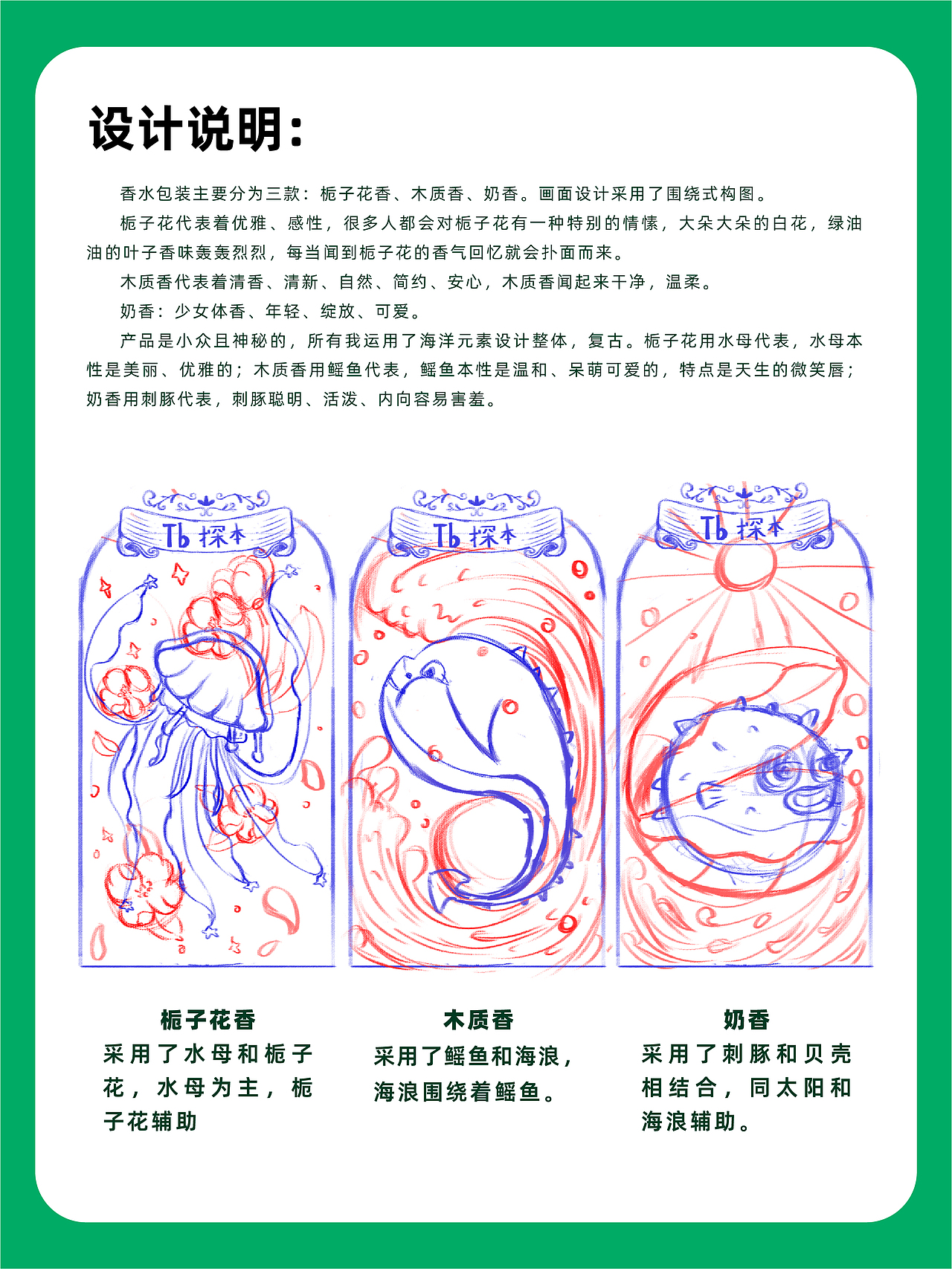 香水包装｜木刻风香水包装包装设计