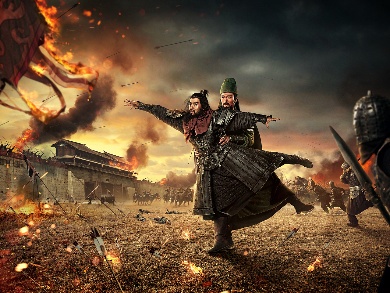 腾讯三国手游《全民主公》（图ZMzIwODgzNjM2） - 海报 - 站酷设计师fd原创素材 - 站酷ZCOOL