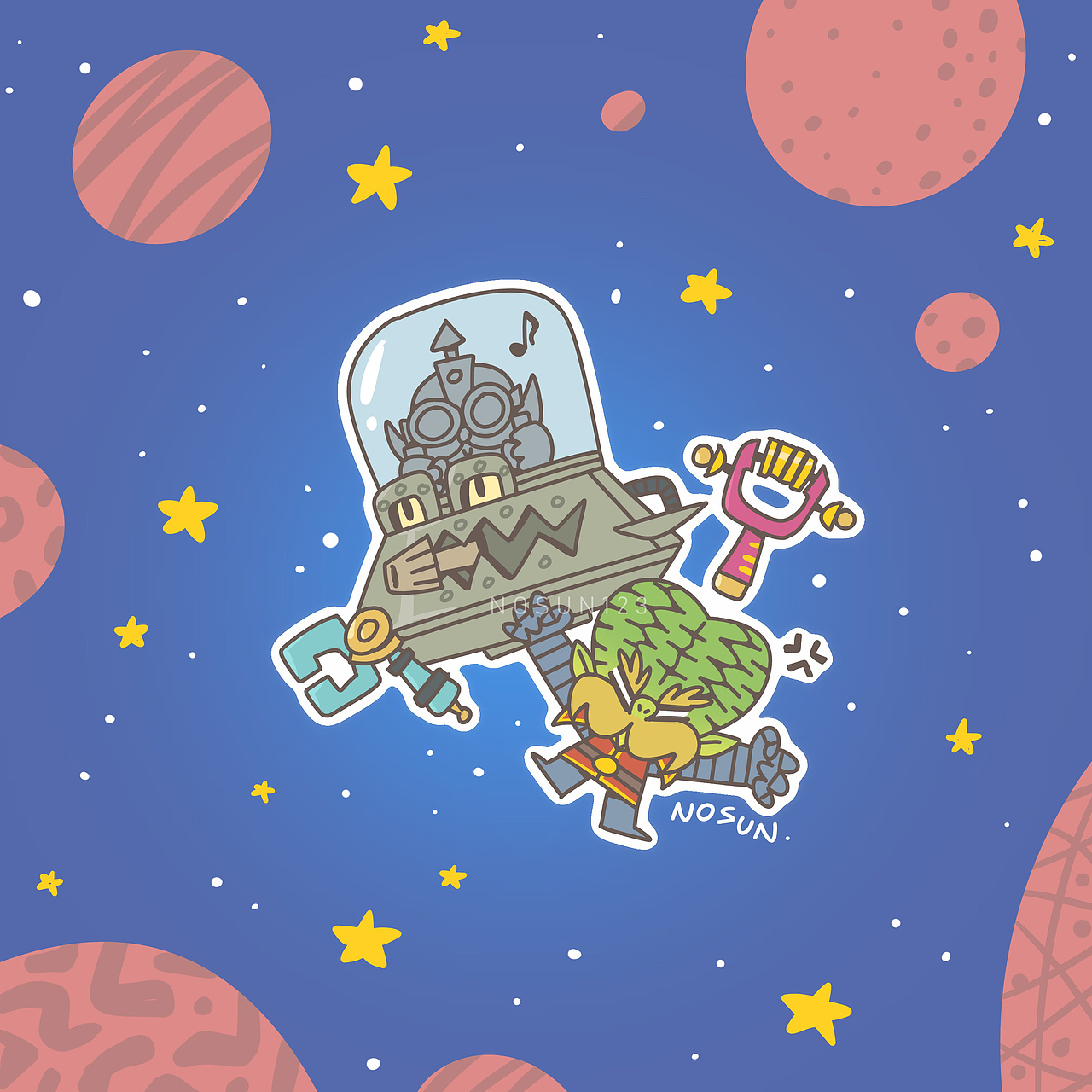 英雄联盟LOL宇航员系列皮肤壁纸