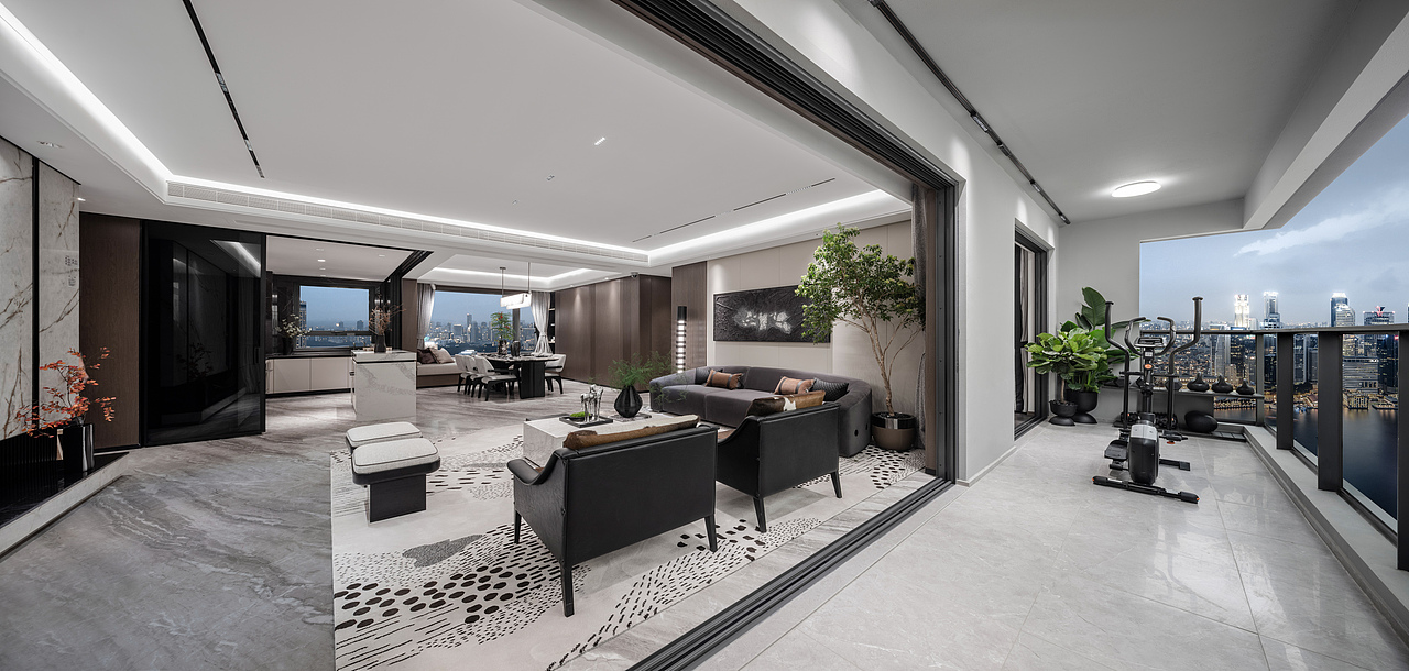 地产摄影|苏州龙湖青云阕售楼处样板间