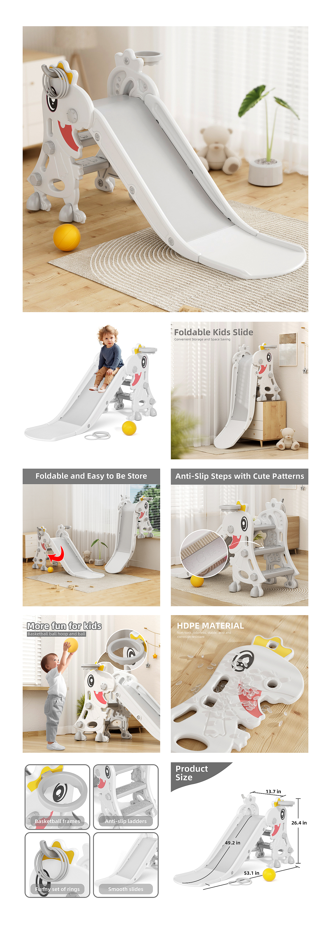 亚马逊儿童滑梯