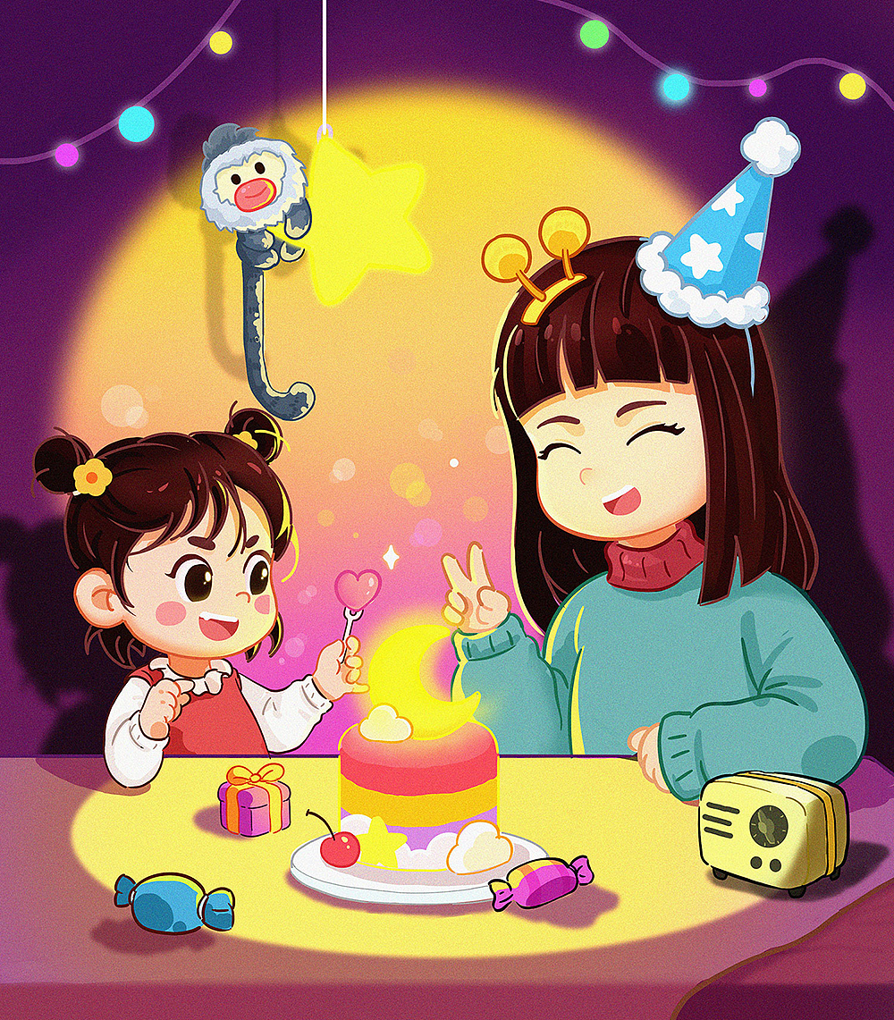 生日贺图（图ZMzA3NDUzNTg0） - 创作习作 - 站酷设计师聪啊宽原创素材 - 站酷ZCOOL