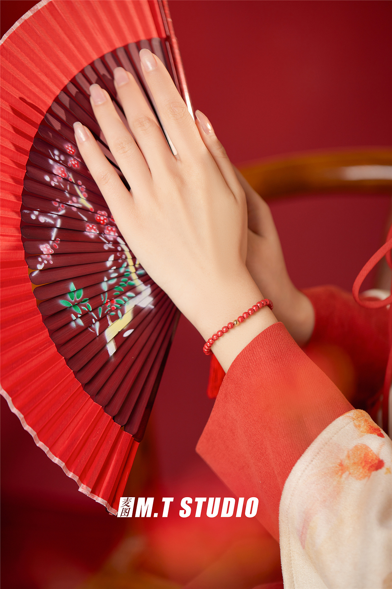 珠宝佛珠拍摄电商国潮新品玛瑙国风古风手链珠宝手串