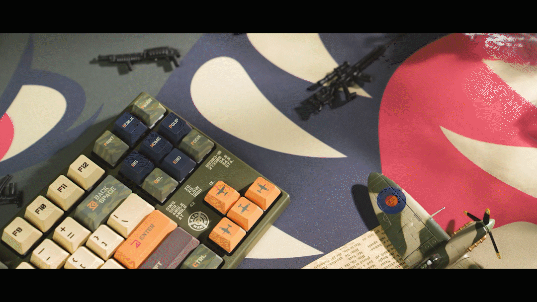 varmilo阿米洛 勇士翱翔机械键盘（图ZMzAwOTA2ODY0） - 产品摄影 - 站酷设计师功夫传媒原创素材 - 站酷ZCOOL