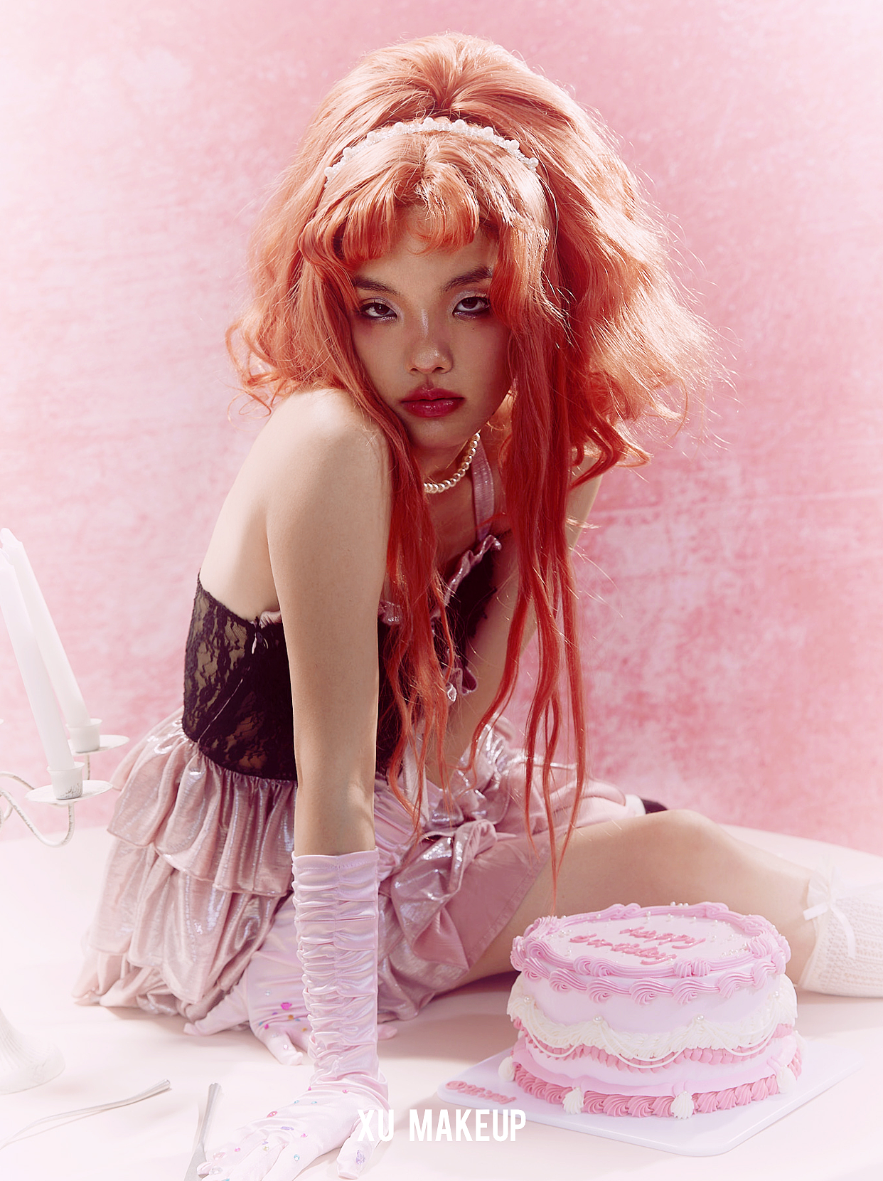Black Pink Barbiecore妆发造型