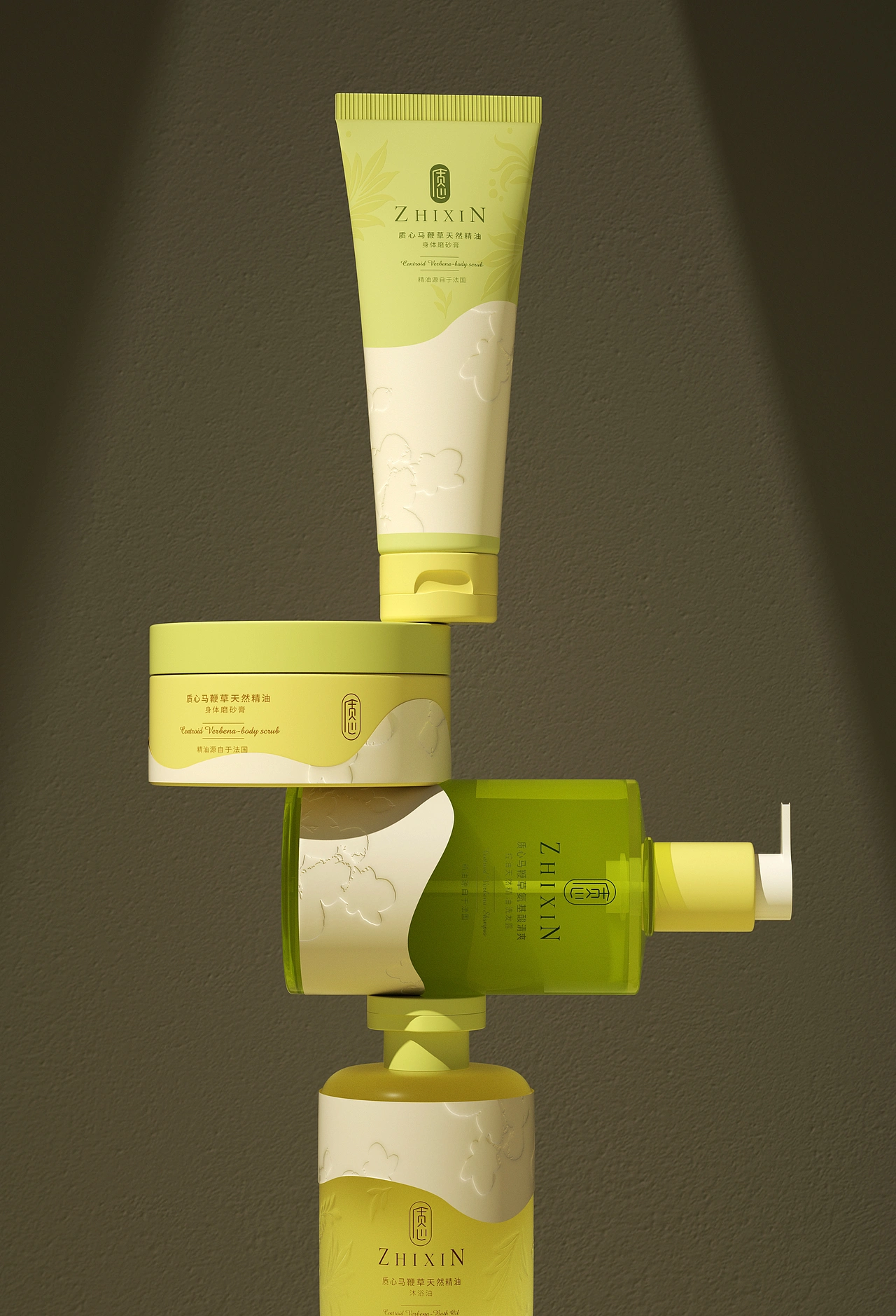 Hellolink洗护品牌设计 洗护包装设计 护肤品包装 VI