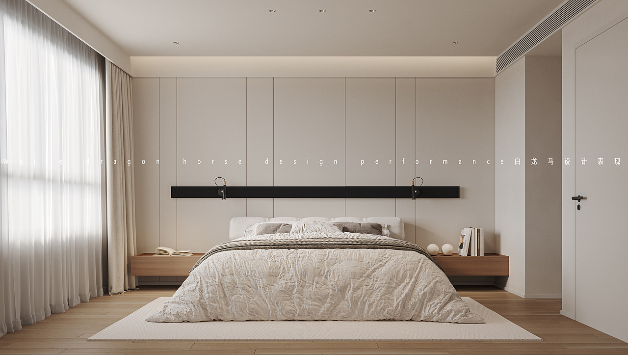 现代简约家装表现——白龙马效果图（图ZMzM0MDUwNzY0） - 家装设计 - 站酷设计师小鱼吐泡泡泡泡泡原创素材 - 站酷ZCOOL