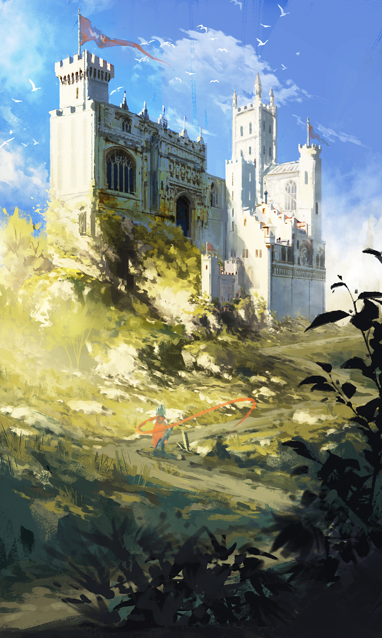 场景概念【1】.（图ZMzMzMDAwNDMy） - 艺术插画 - 站酷设计师盲目吃鱼原创素材 - 站酷ZCOOL