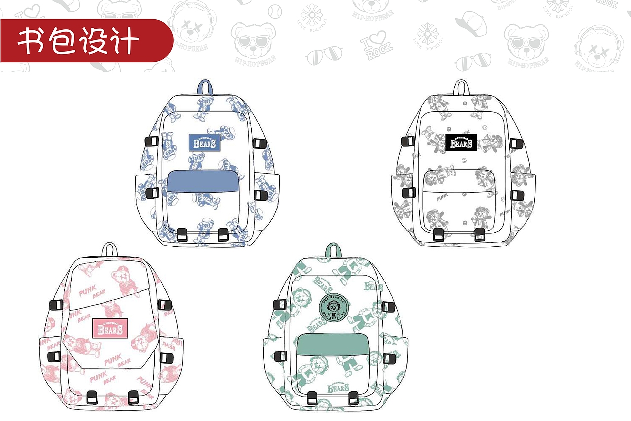 动漫卡通IP | 朋克熊 PUNK BEAR