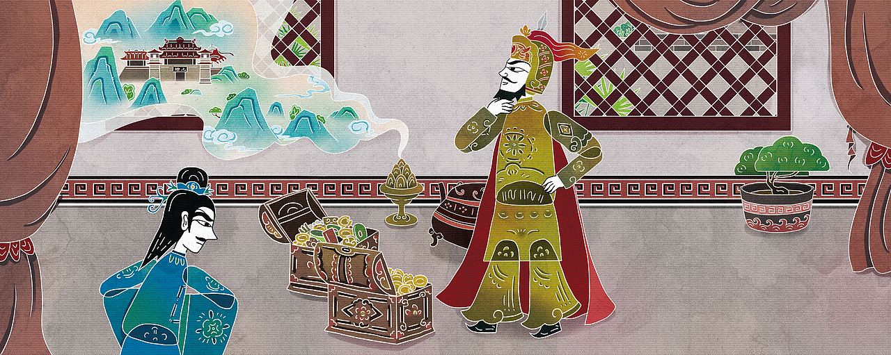 三十六计绘本——《调虎离山》以非遗皮影艺术展示经典历史故事耿注