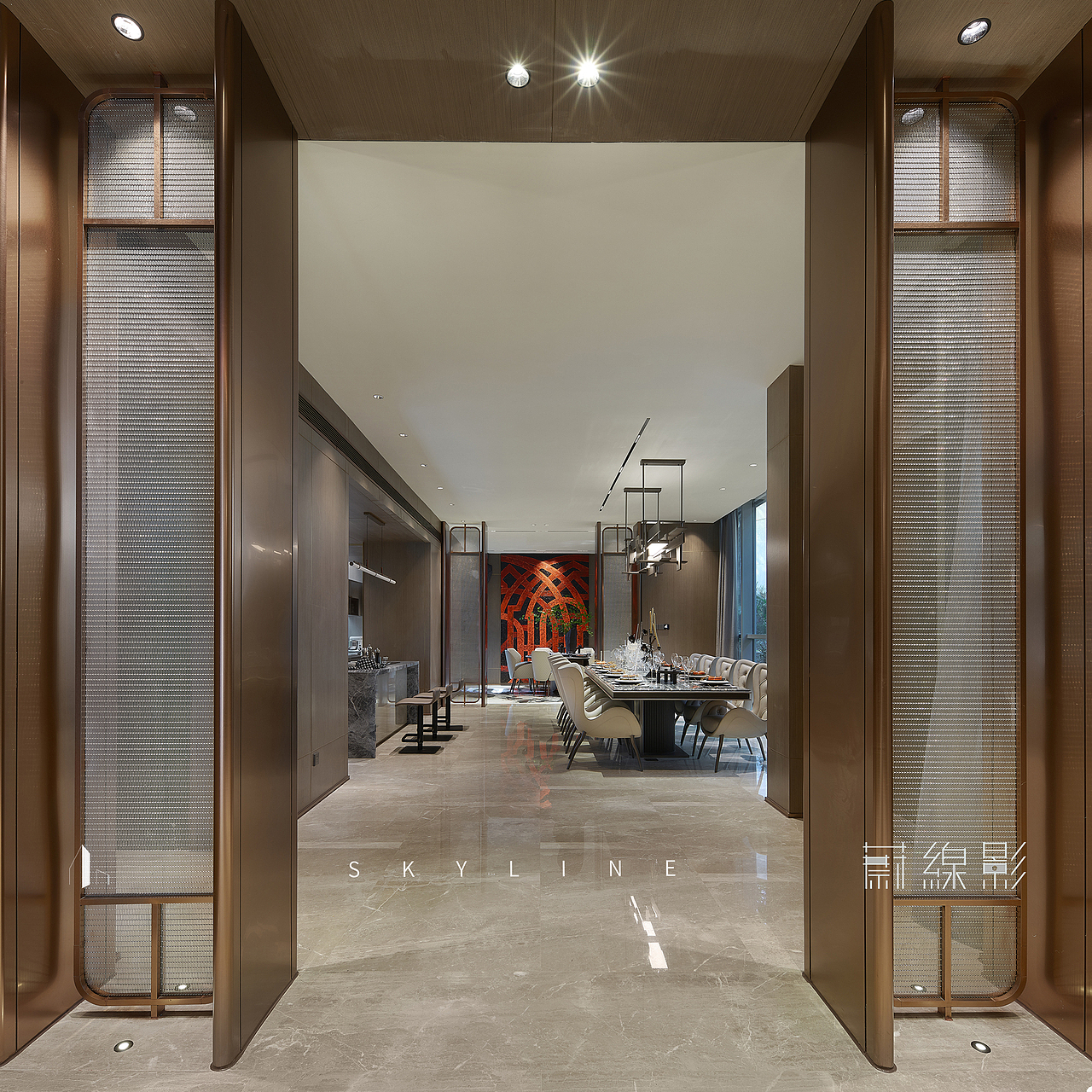 样板间园林景观摄影|亚洲十大豪宅楼王华远大一山庄S22（图ZMzYxMTgyNzAw） - 环境/建筑摄影 - 站酷设计师蔚线影建筑摄影原创素材 - 站酷ZCOOL