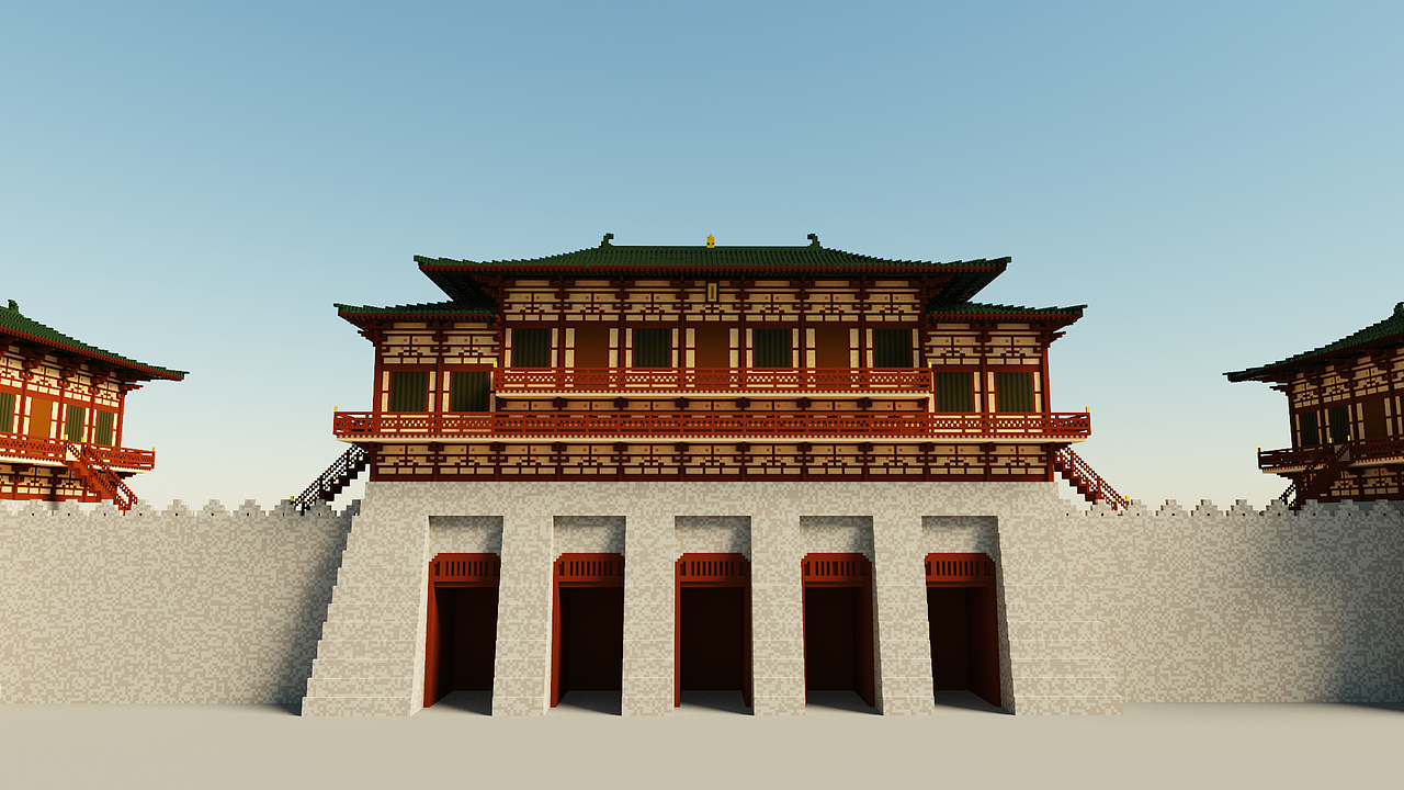 MagicaVoxel 大明宫（图ZMzAwODU5MTM2） - 其他三维 - 站酷设计师图为设计原创素材 - 站酷ZCOOL