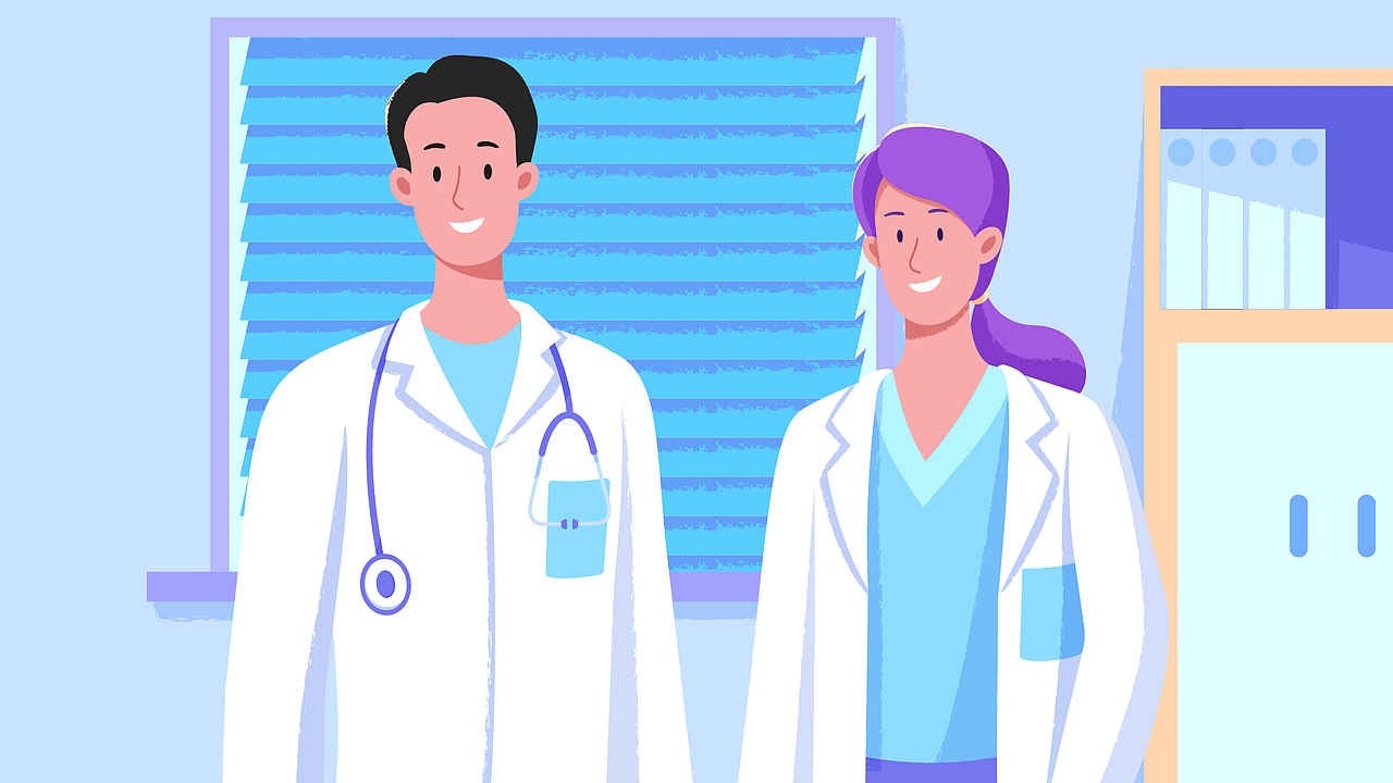 Spark Clinic医疗系统插画（图ZMzIxNjY2MjYw） - 商业插画 - 站酷设计师由然工作室原创素材 - 站酷ZCOOL