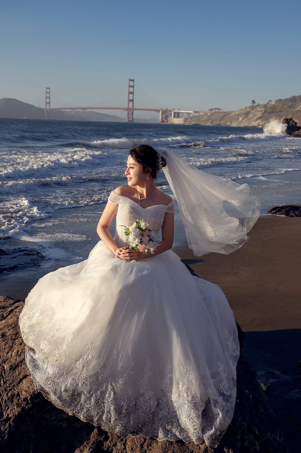 婚纱——市政厅&旧金山