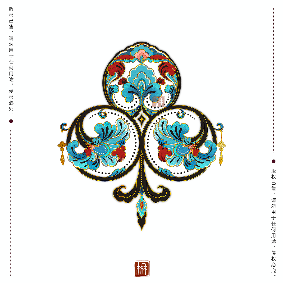 2022作品合集｜复古纹样插画系列（图ZMzMwNDczOTIw） - 商业插画 - 站酷设计师方楠Pumpkin原创素材 - 站酷ZCOOL