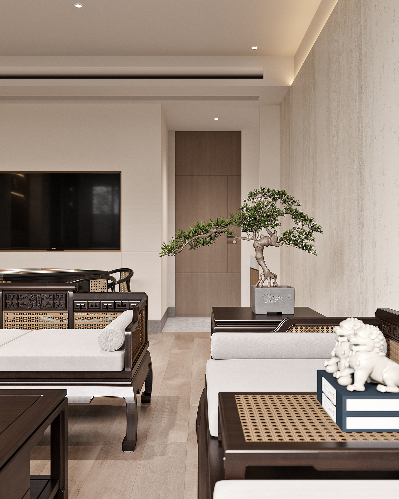 新中式别墅特写（图ZMzIxMzAwNzUy） - 家装设计 - 站酷设计师造梦师Jacky原创素材 - 站酷ZCOOL