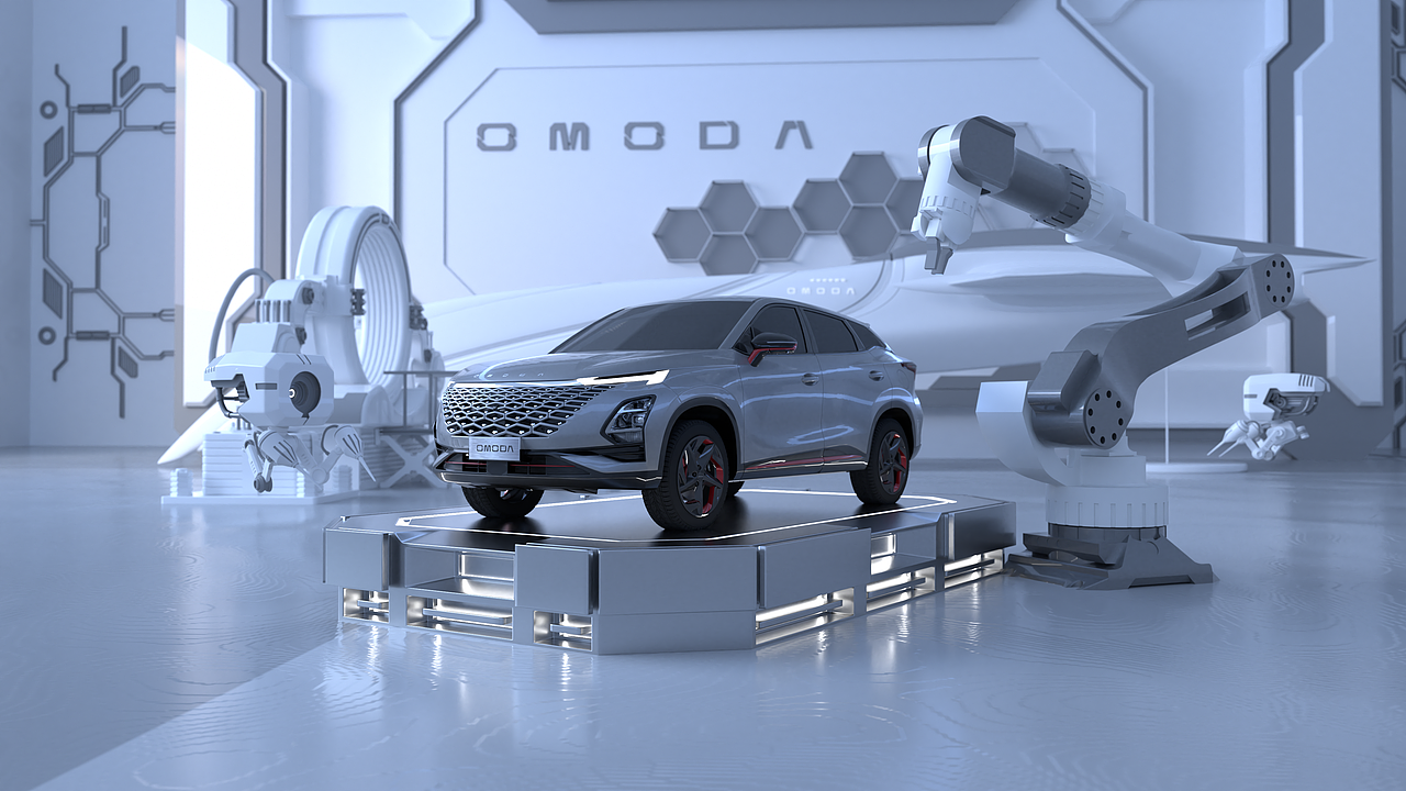 OMODA汽車渲染未來科技（圖ZMzM4NzYyODky） - 產品 - 站酷設計師唐老鴨的肖邦原創(chuàng)素材 - 站酷ZCOOL