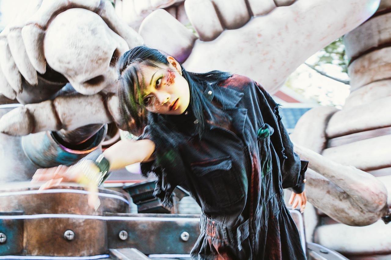 长隆万圣节最美NPC人像摄影（图ZMzE5OTAyOTIw） - 人像摄影 - 站酷设计师光速工作室原创素材 - 站酷ZCOOL