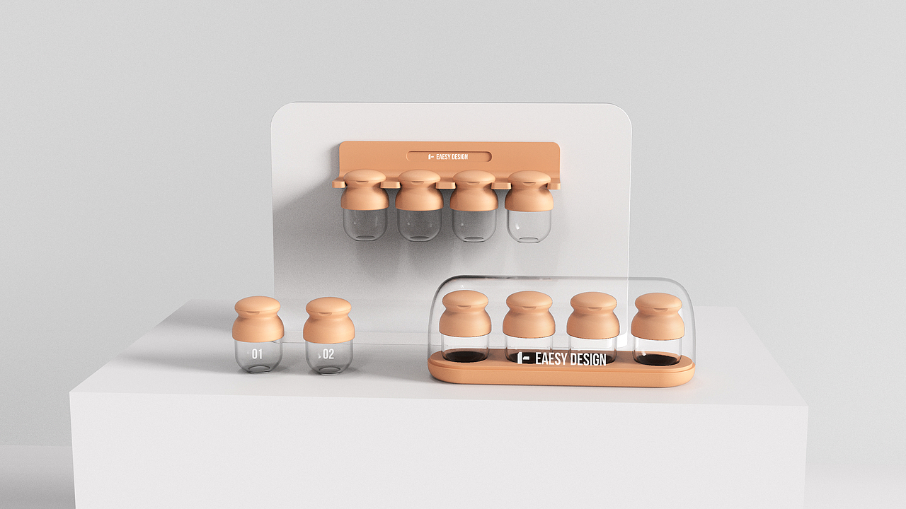 橡果调料收纳罐