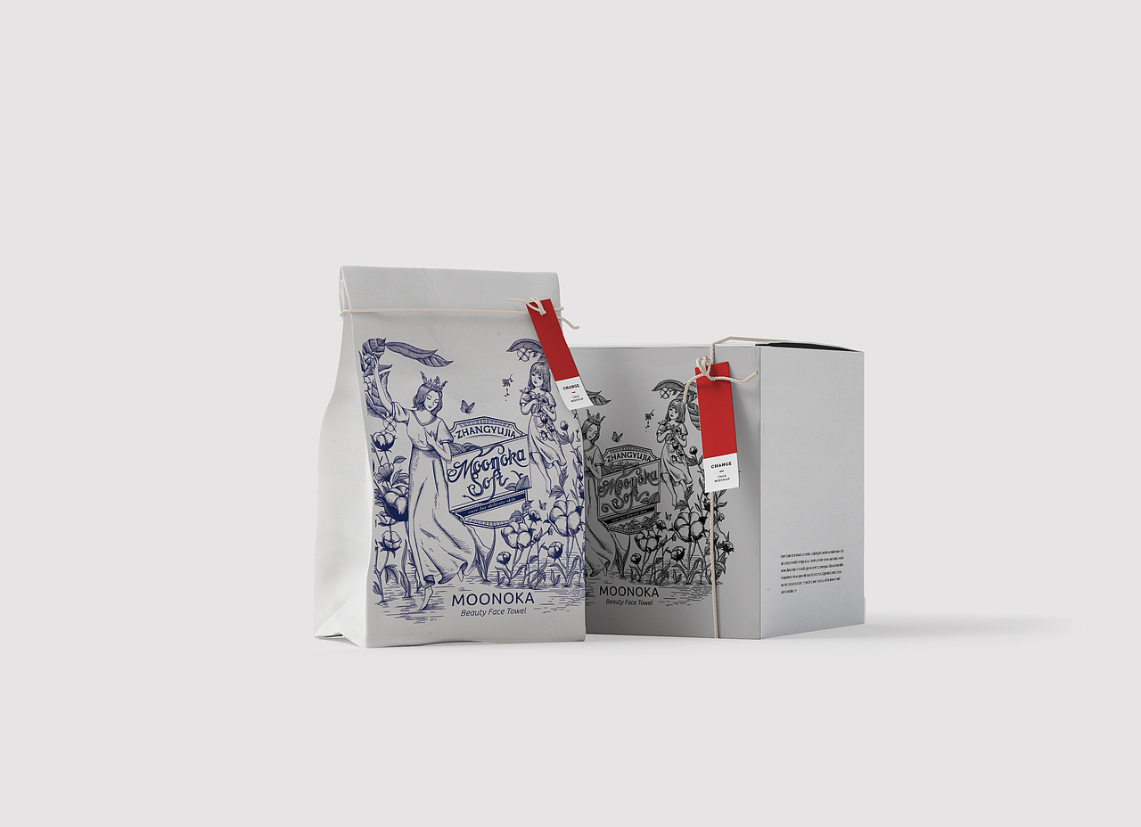 仿版画-包装插画